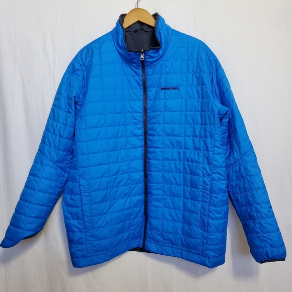 Patagonia Mens 3 in 1 Snowshot Jacket Blue XLarge NWT - Picture 7 of 15